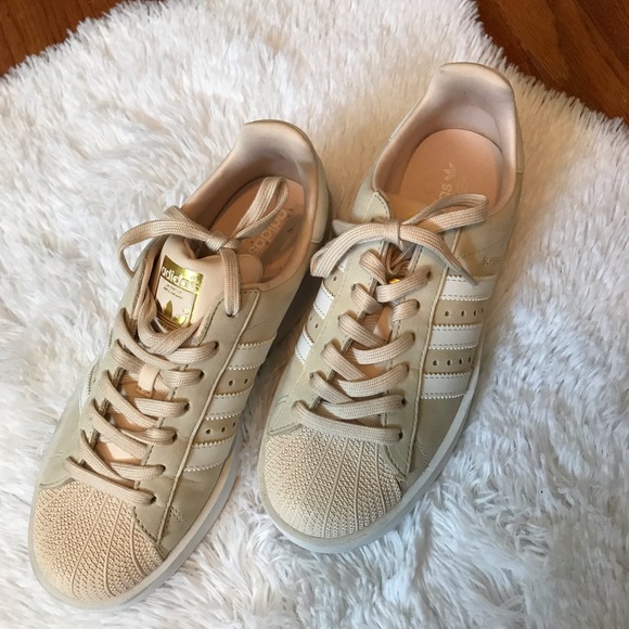 Adidas superstar cream suede Clearance
